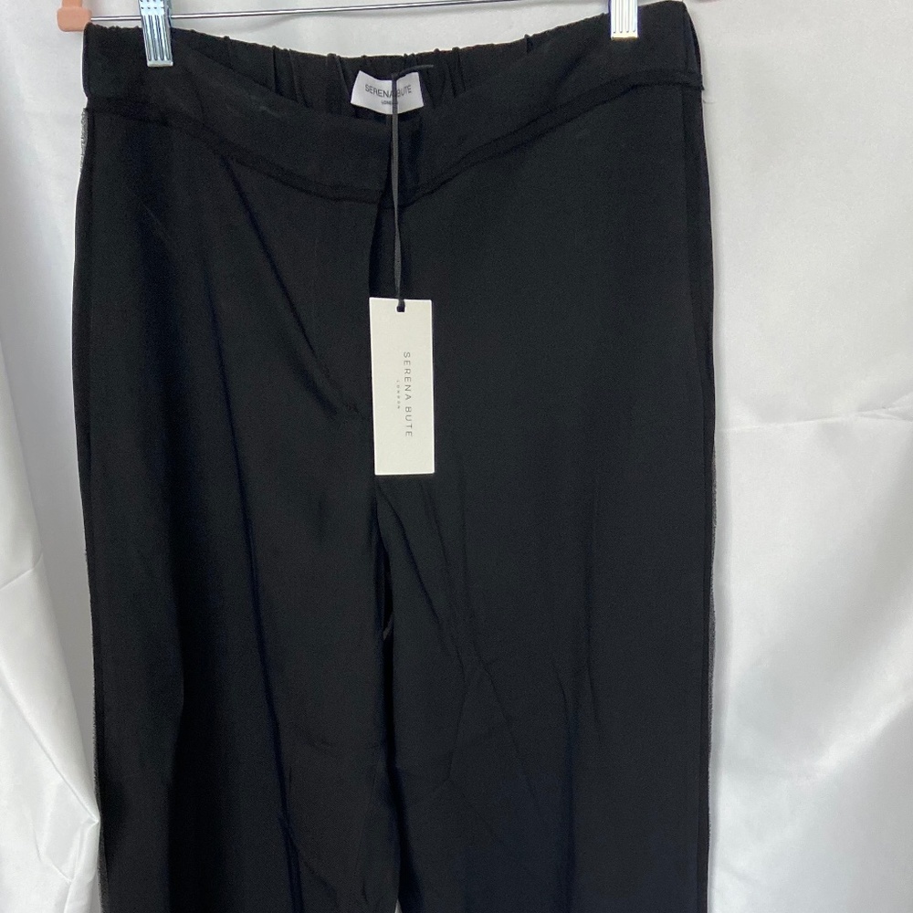 Serena Bute Trouser with Georgette Trim